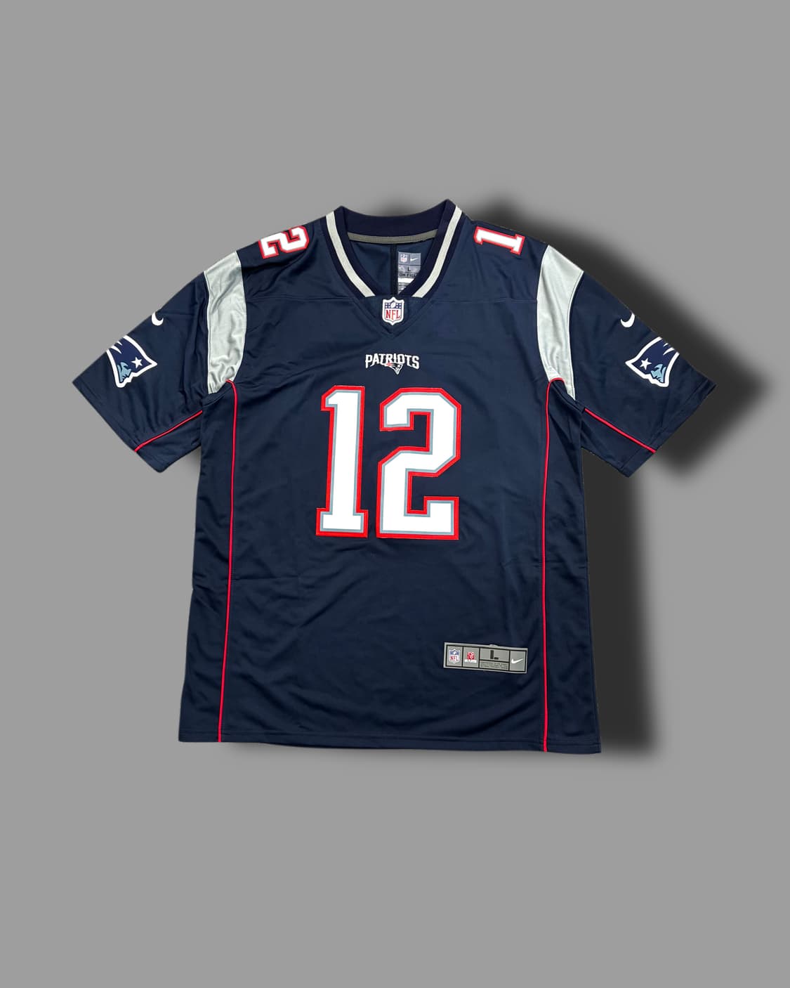 나이키 NFL 뉴 잉글랜드 패트리어츠 브래디 유니폼 L (새상품) 상품이미지4