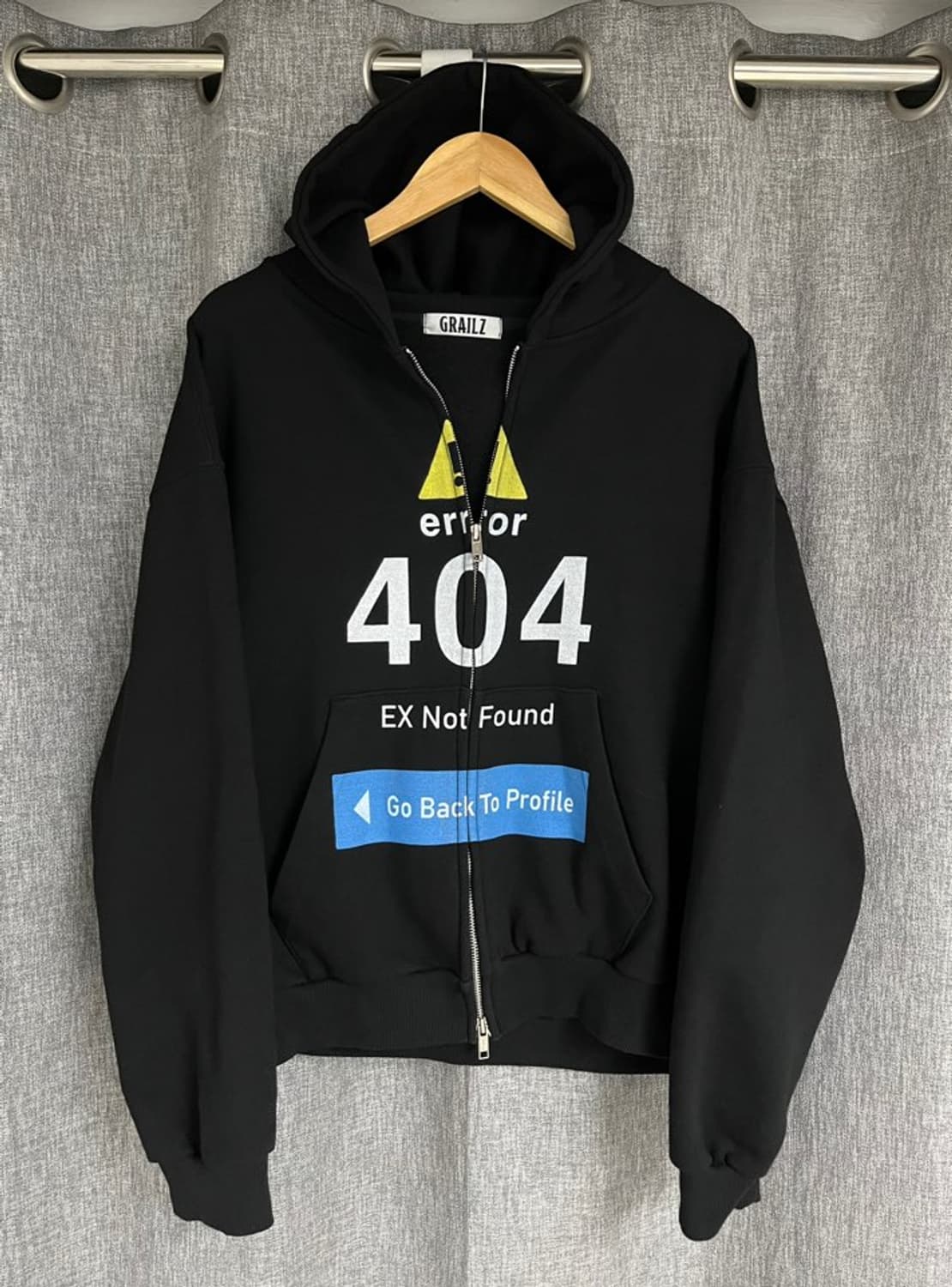 그레일즈 에러404 후드 집업/#3416 상품이미지2