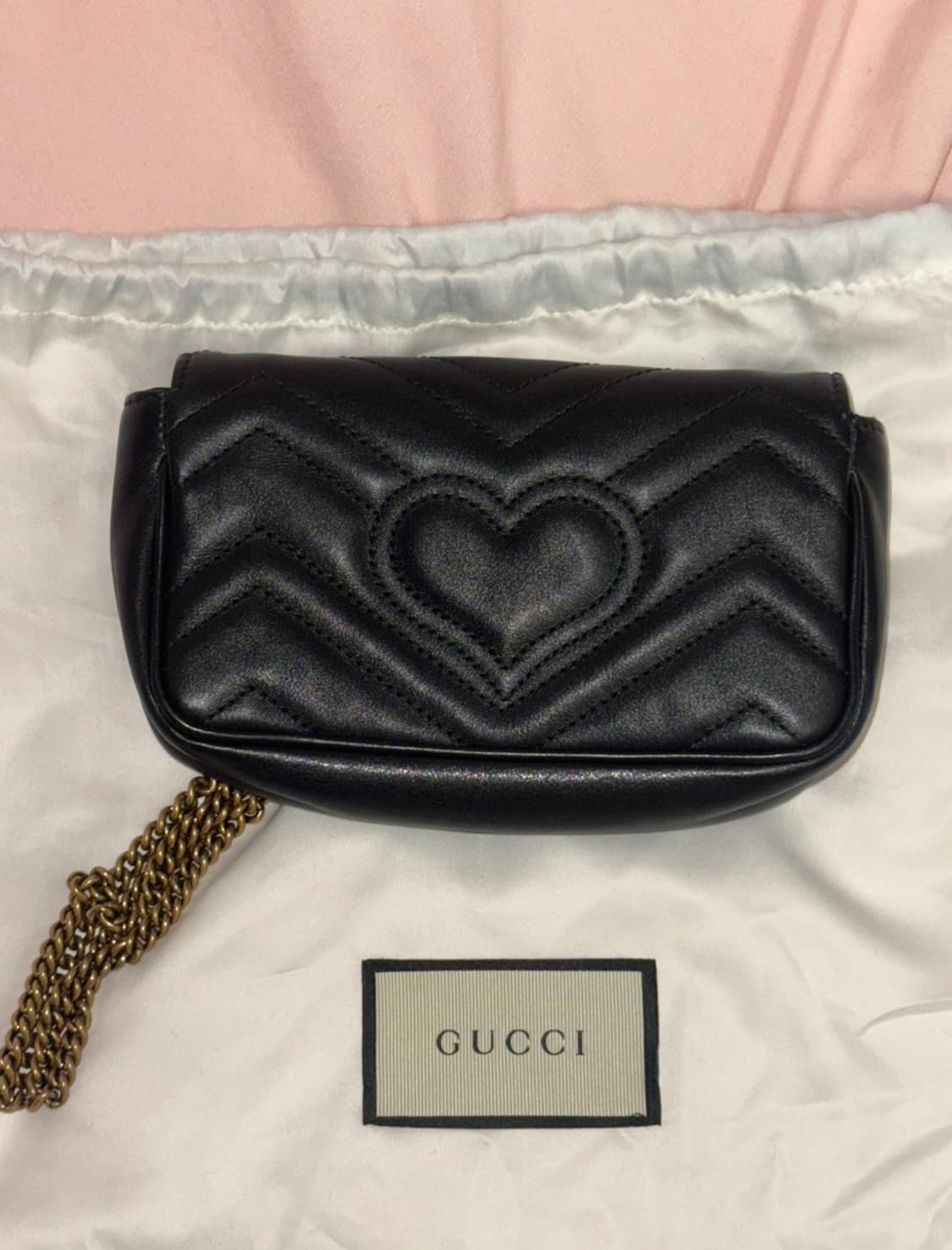 구찌 GG 마몽 마틀라세 슈퍼미니 상품이미지2