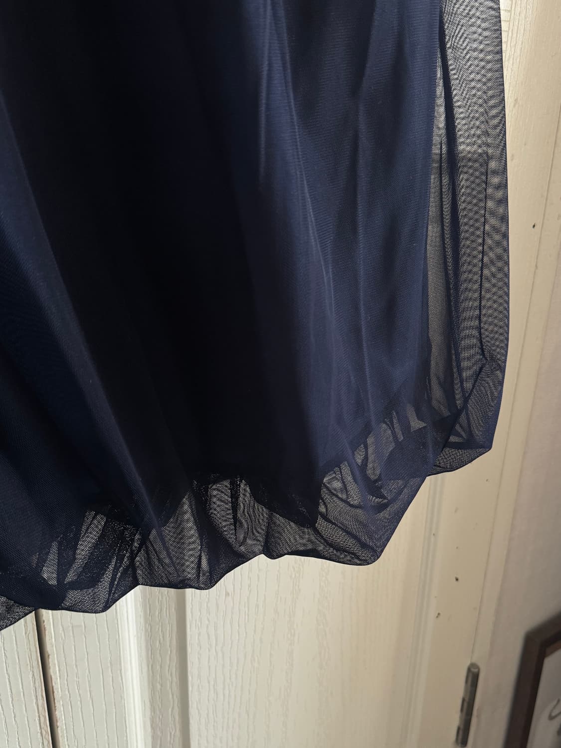 LOSESLEEPOVER Shell Skirt *Navy 상품이미지3