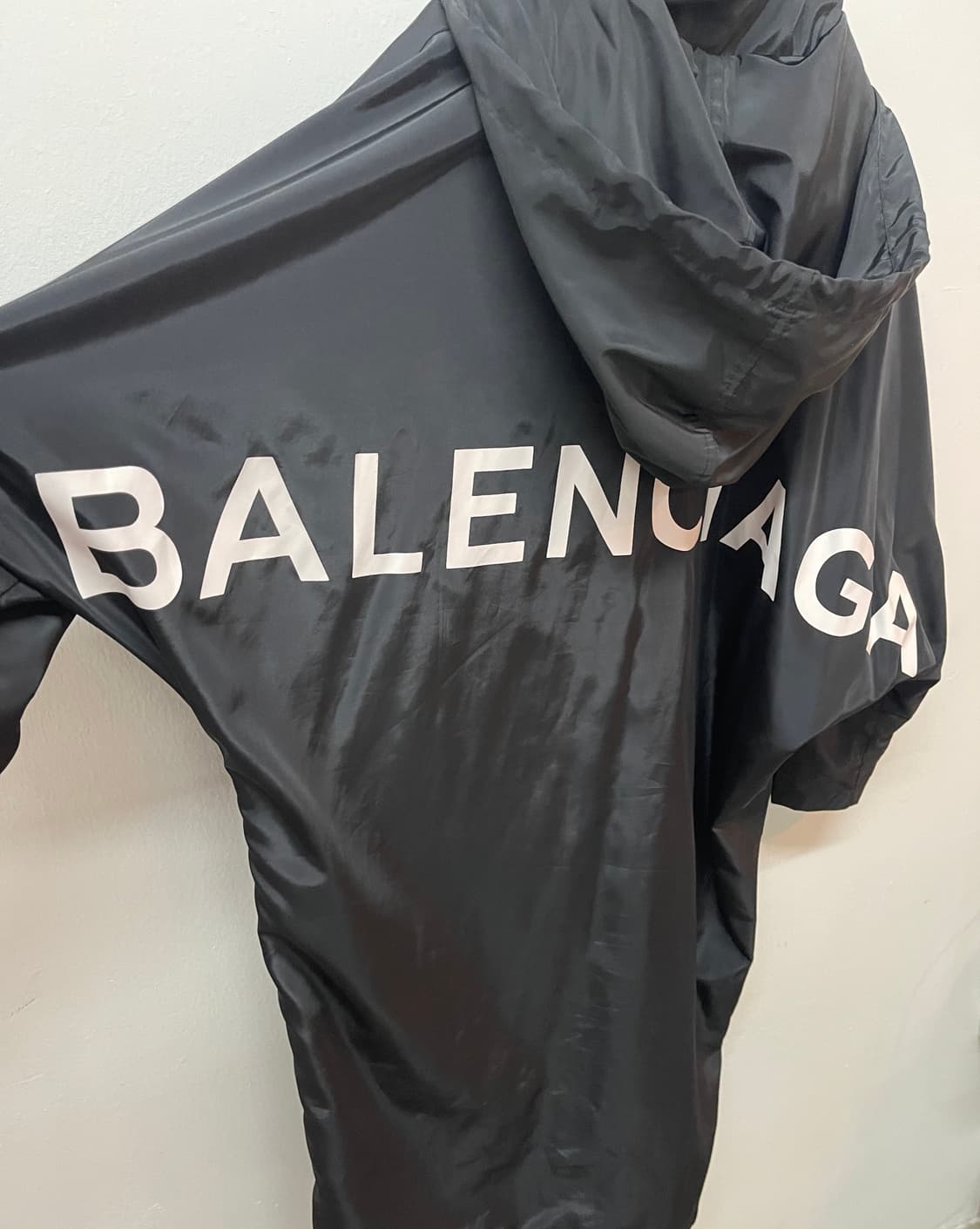 발렌시아가 블랙 야상 바람막이 자켓 점퍼 상품이미지2