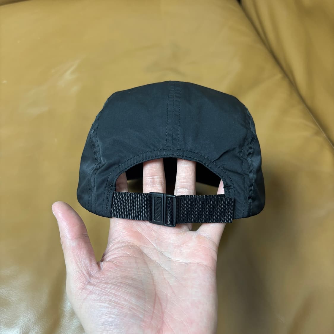 슈프림 캠프캡 모자 박스로고 프론트 메쉬 블랙 상품이미지7