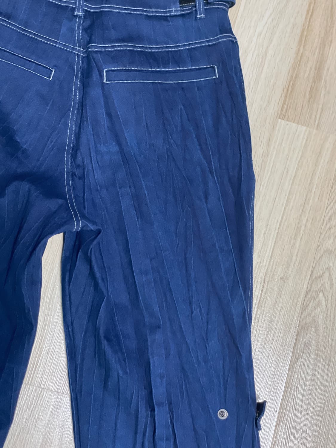 앤더슨벨 Paulen 데님 카고 팬츠 블루 44size (30) 상품이미지3
