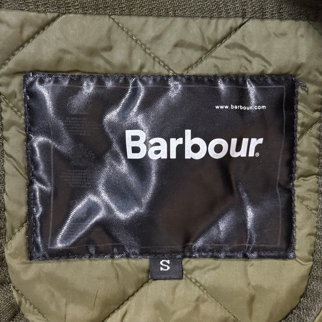 바버 퀄팅 자켓 남성용 S 100 상품이미지8