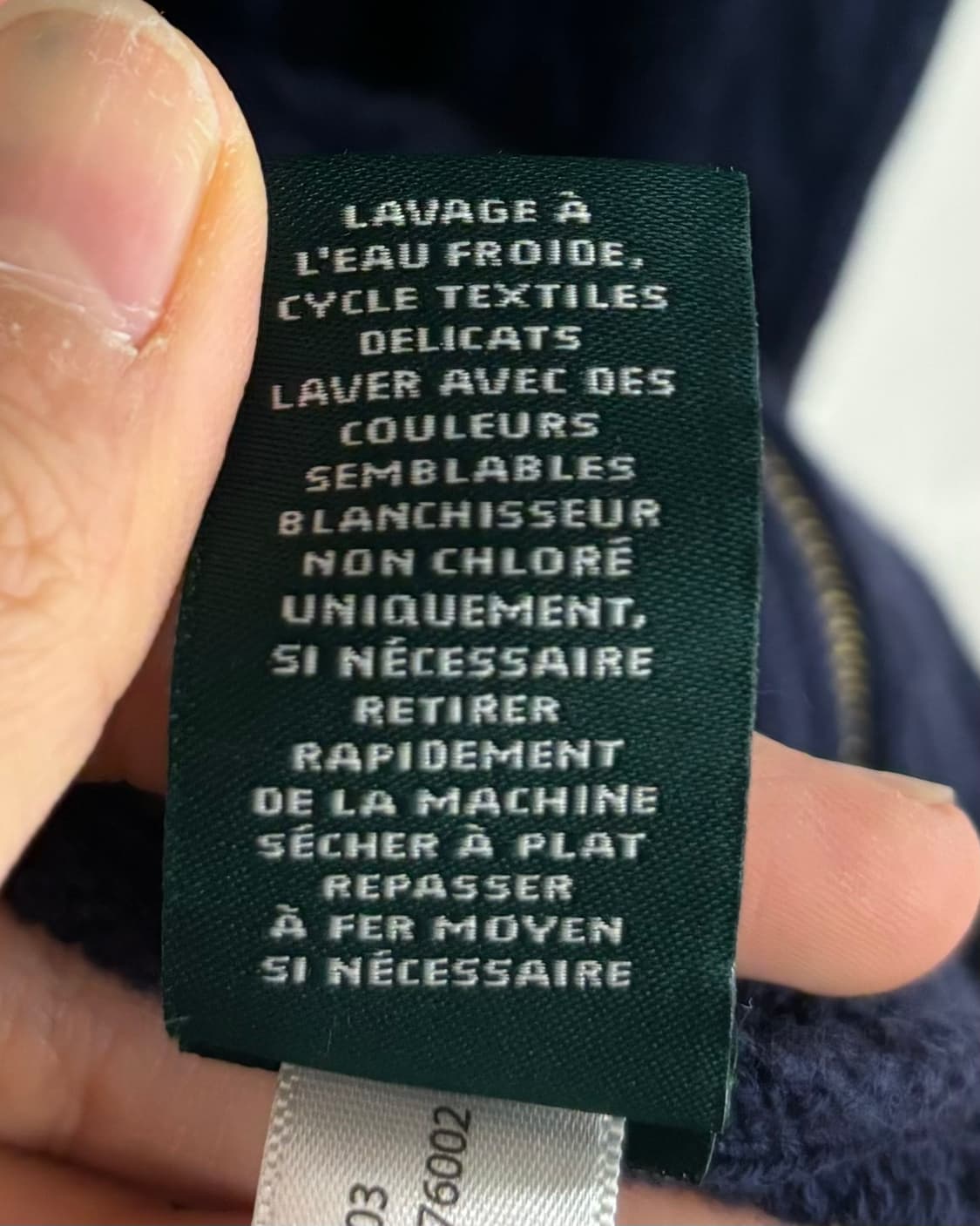 로렌 랄프 로렌 네이비 케이블 니트 집업 상품이미지8