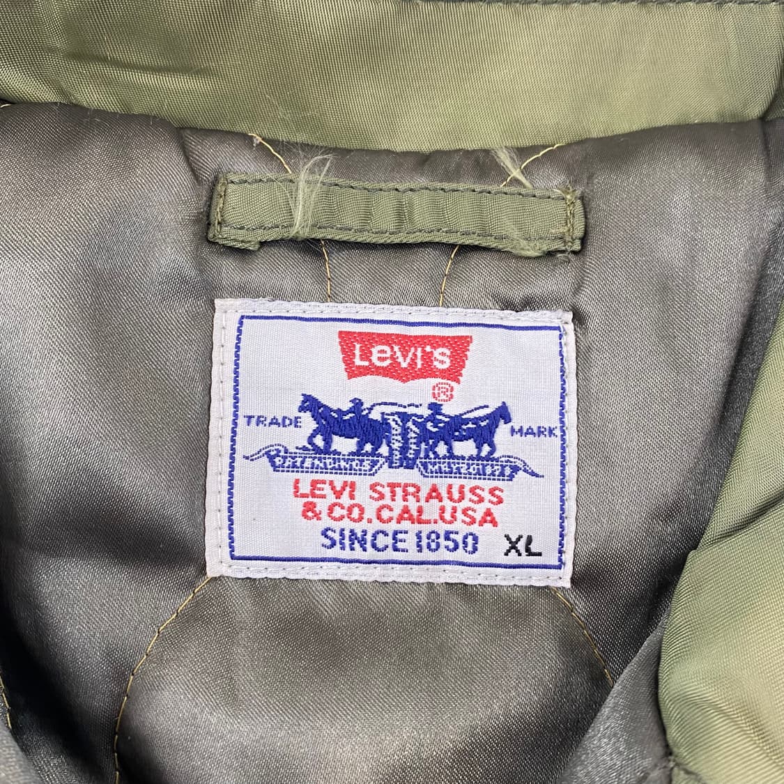 90s 빈티지 리바이스 ma-1 플라이트 항공 점퍼 (107) 상품이미지8