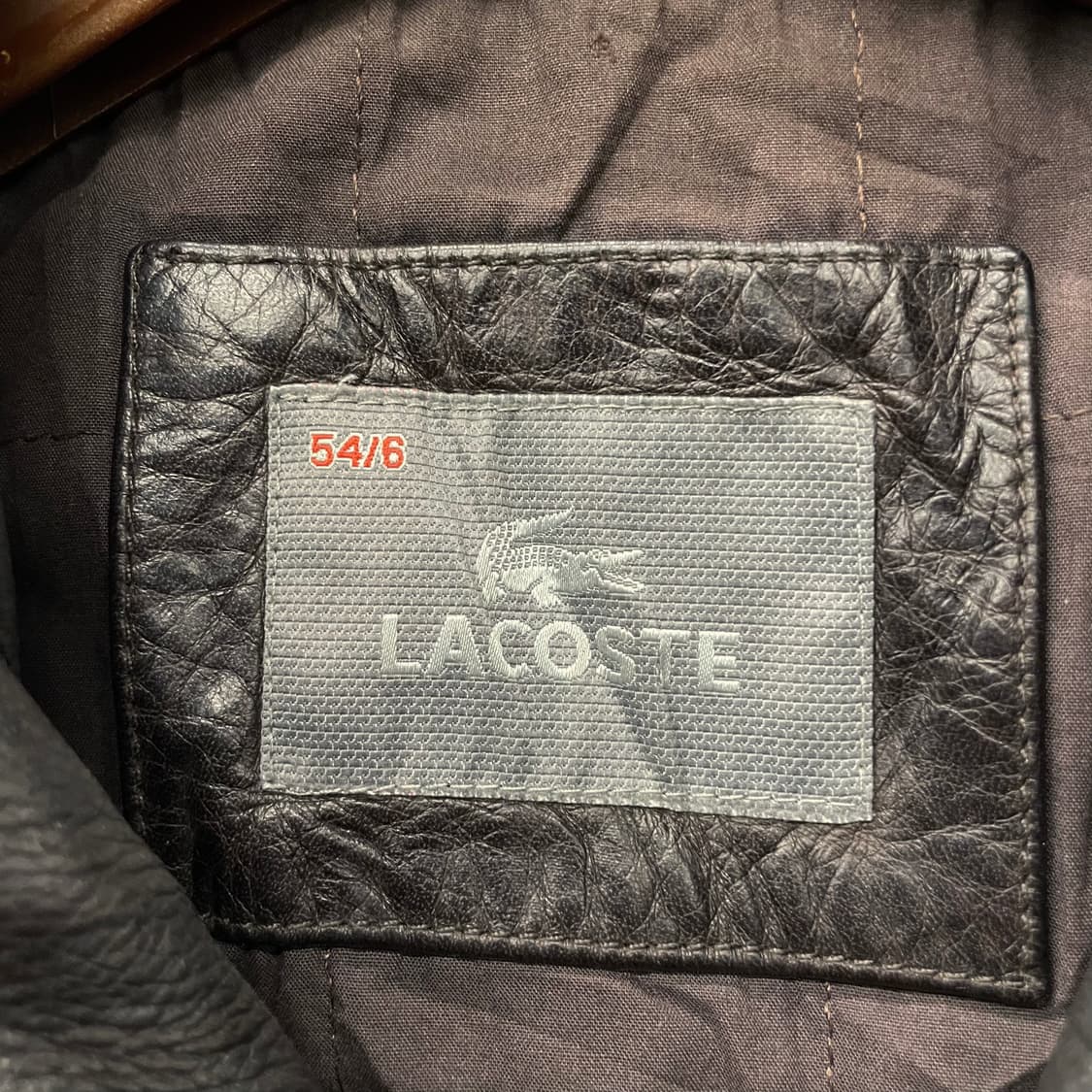 라코스테 A-2 플라이트 송아지 가죽 자켓 상품이미지8