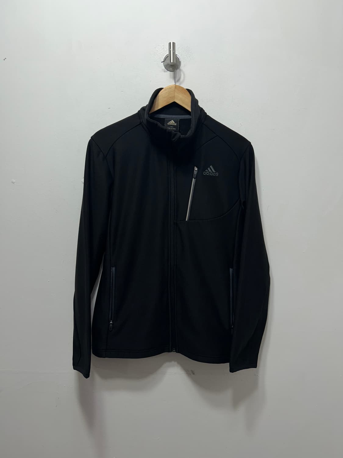 아디다스 블랙 여성 저지 트랙 L /100  상품이미지1