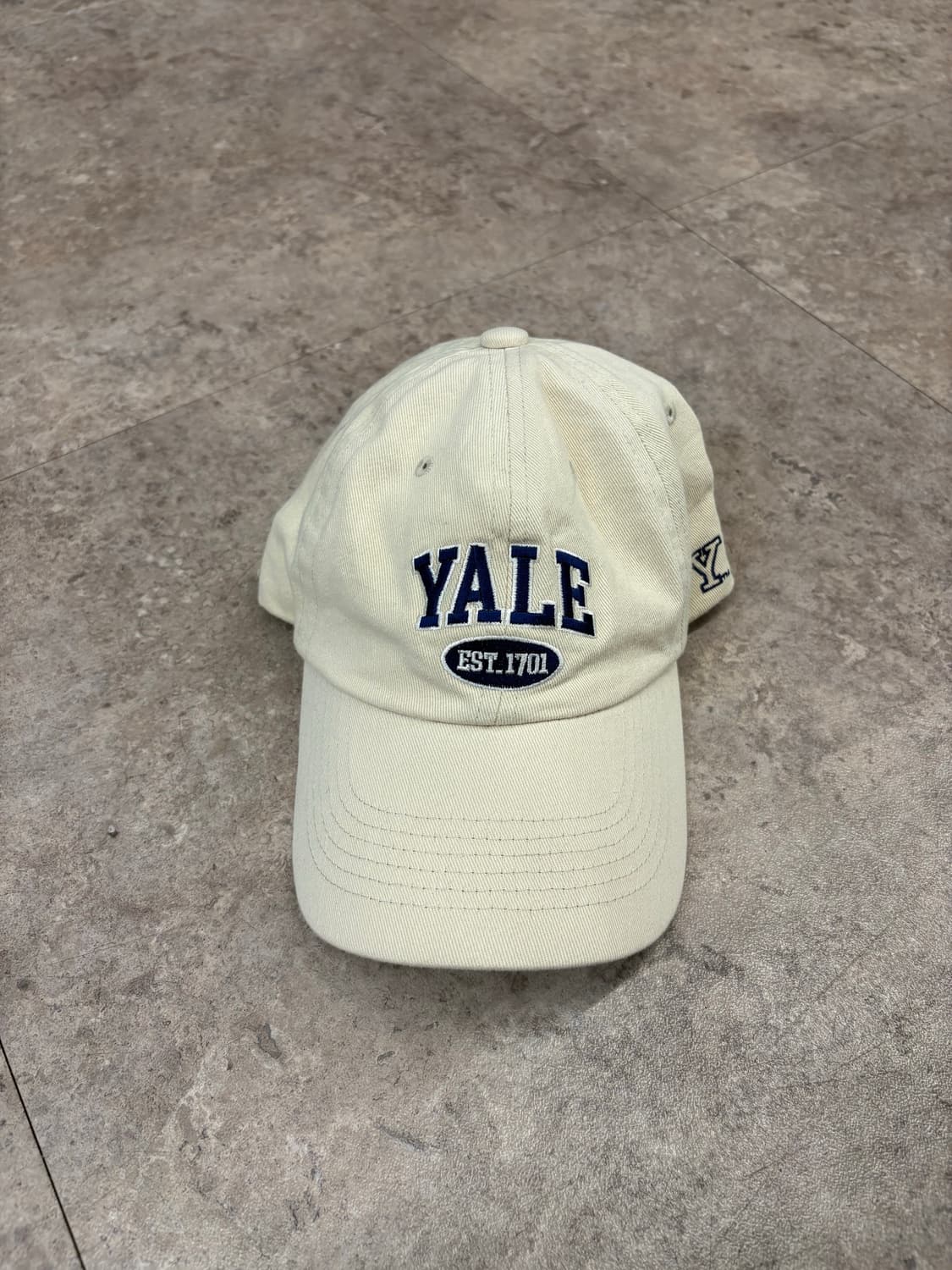 yale 베이지 키즈 볼캡 #csz226 상품이미지2