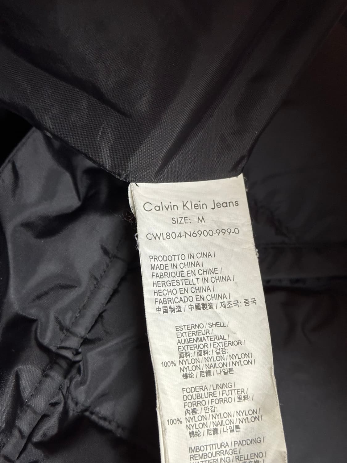 캘빈클라인 패딩 상품이미지4