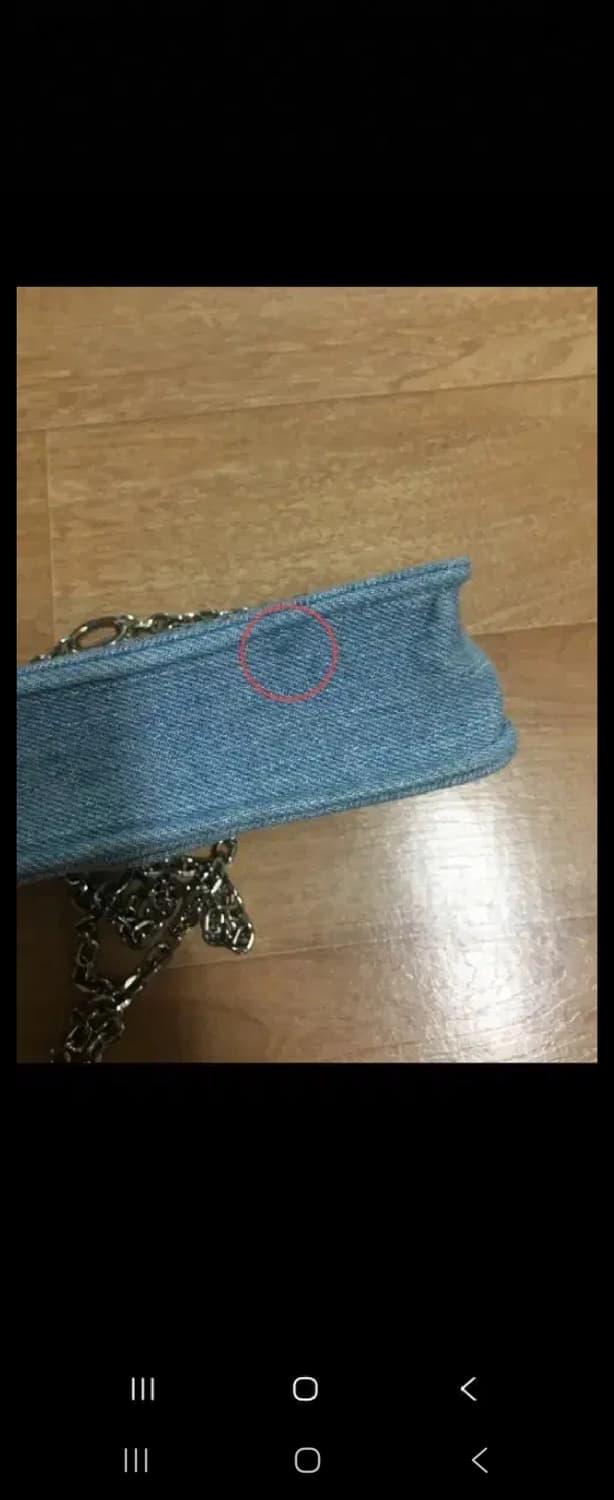 GU 데님 미니 크로스백 상품이미지4