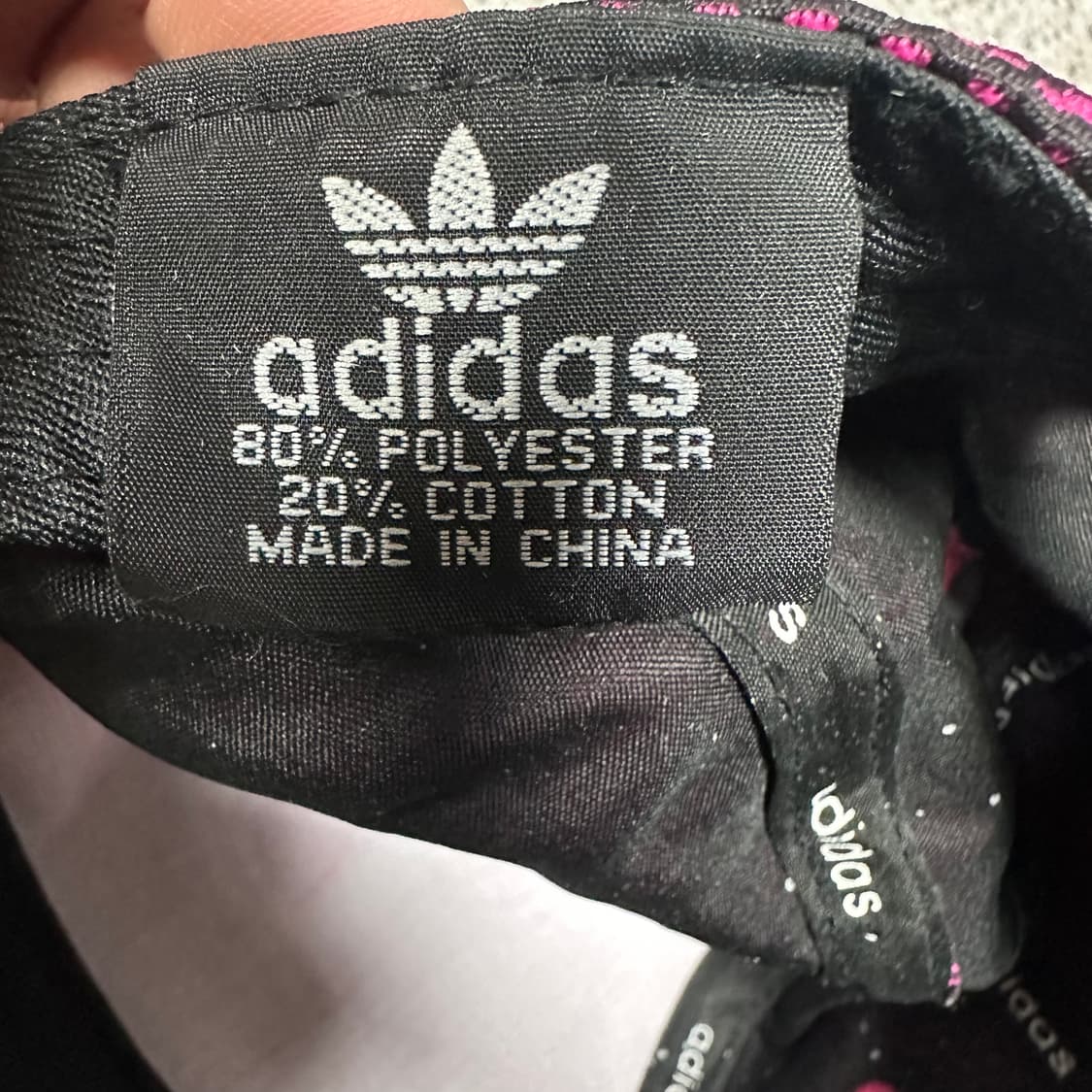 ✨ (바배) 아디다스 핑크 땡땡이 스냅백 상품이미지5