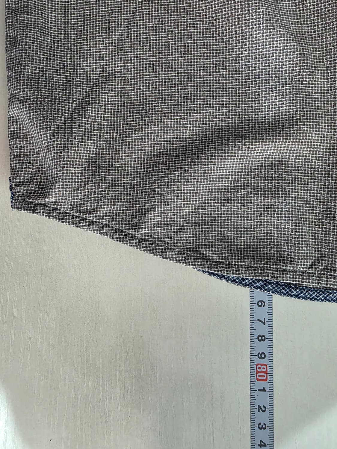 타미힐피거 깅엄체크 셔츠 100 상품이미지4