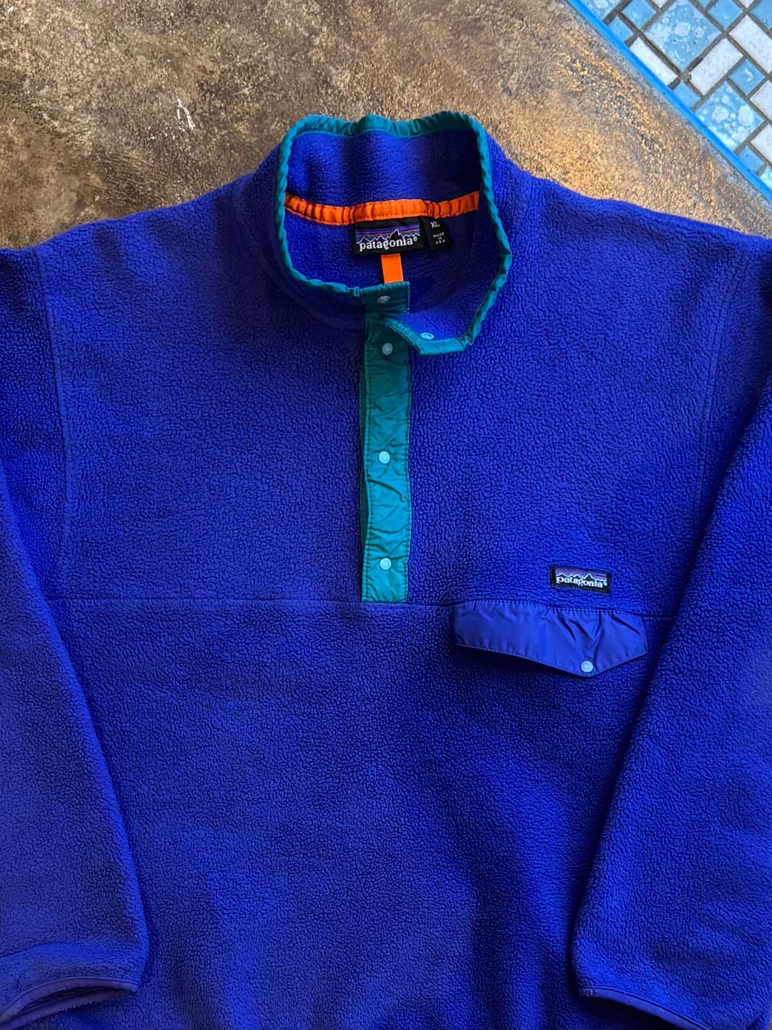 90‘s Patagonia Synchilla Snap-T 상품이미지2