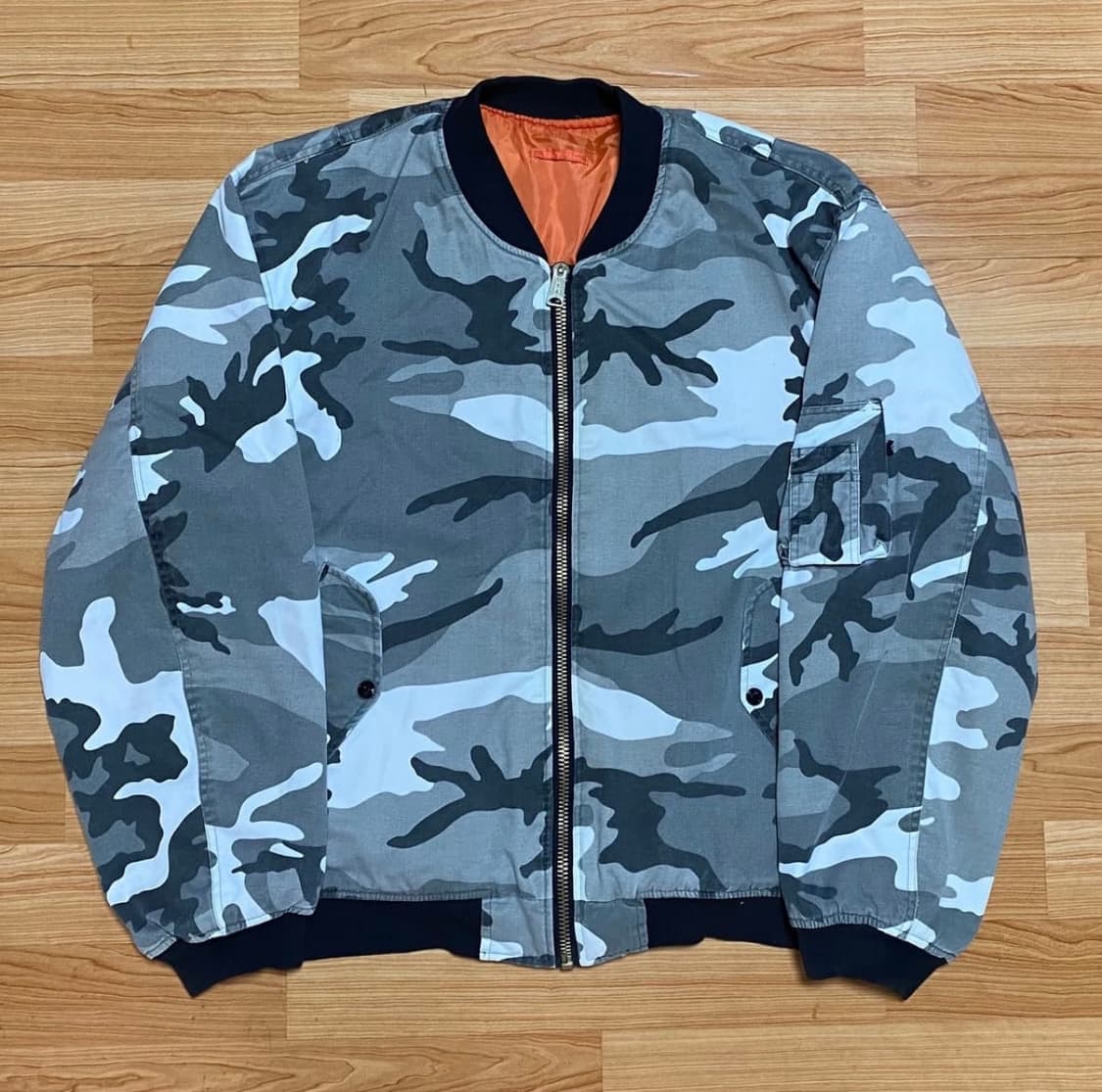 포스텍스 가먼츠 카모 봄버 자켓 MA1 상품이미지1