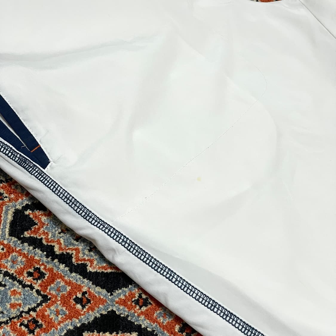 푸마 화이트 트레이닝 팬츠 츄니링 UKS 상품이미지5