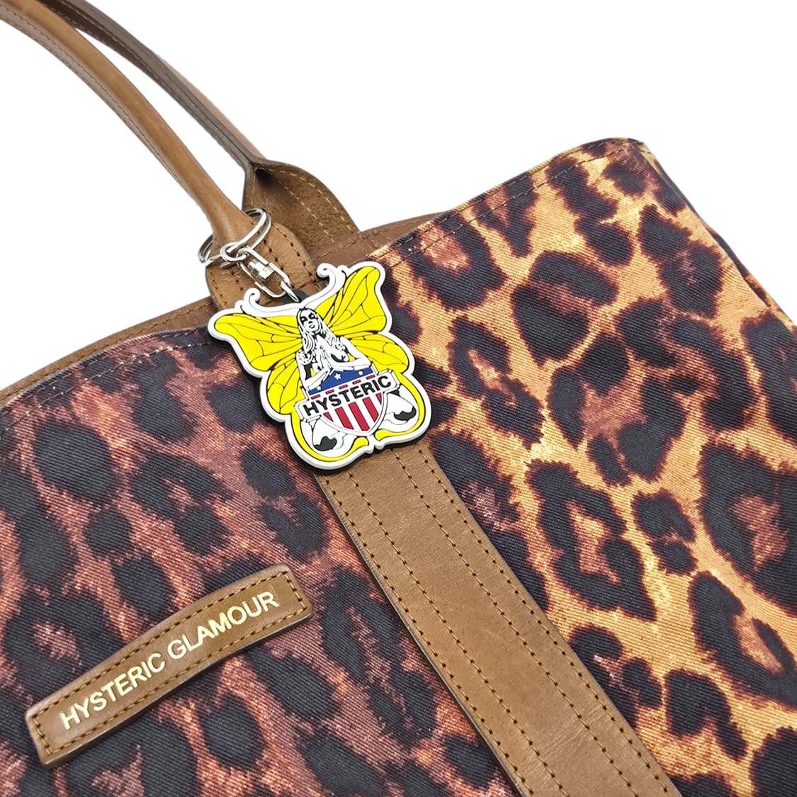 04s 히스테릭글래머 호피 레더 쇼퍼백+키링 세트 상품이미지3