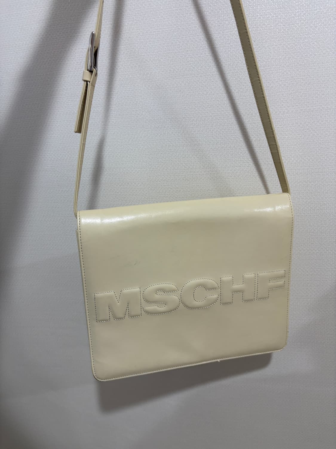 미스치프 숄더백 아이보리 상품이미지1