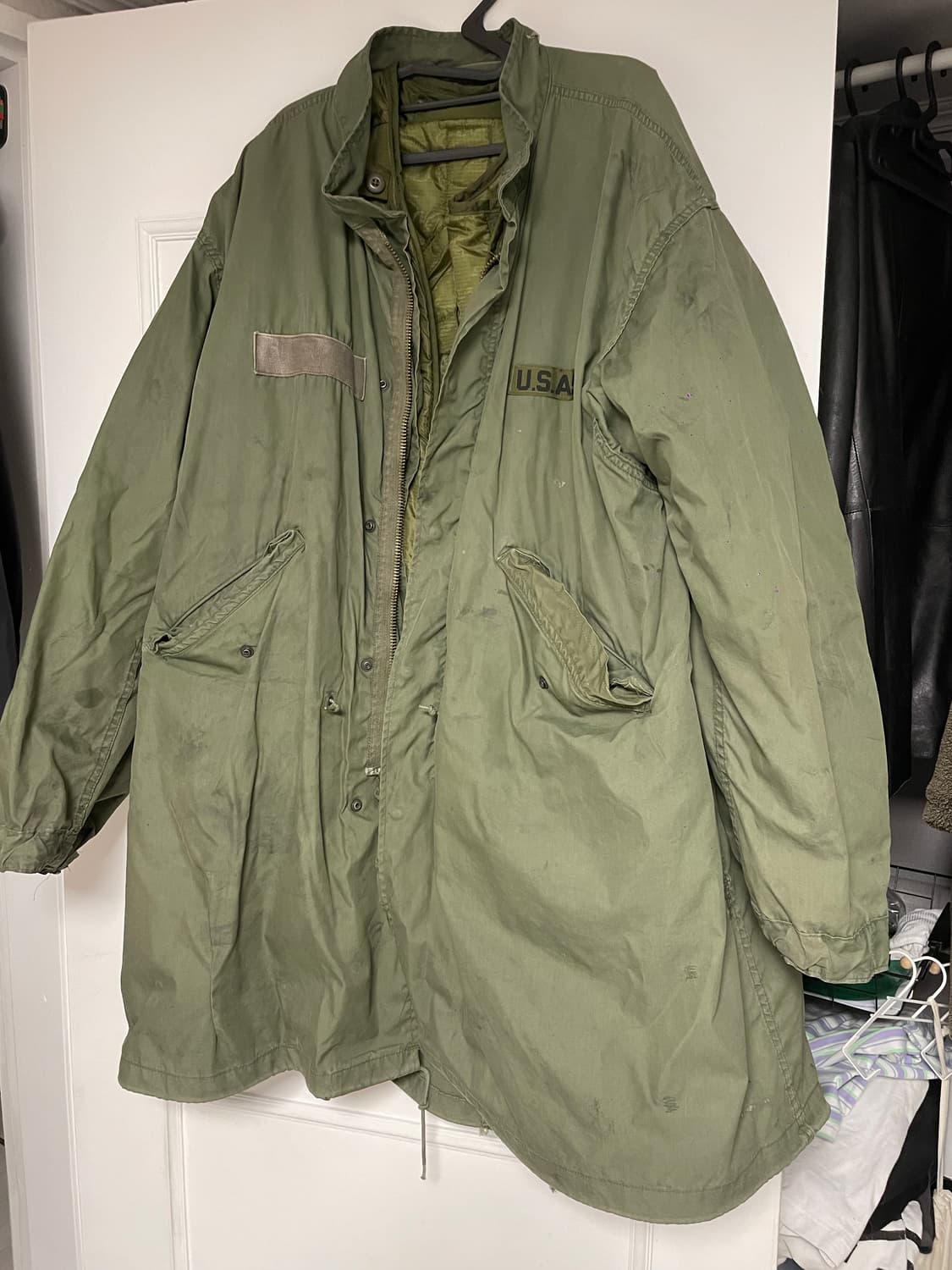 오리지날m65 파카팝니다 xl사이즈 상품이미지9