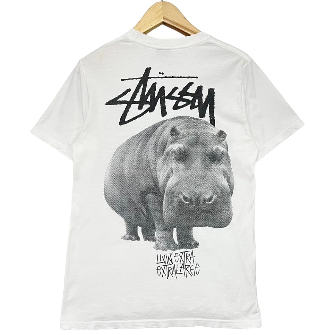 스투시 Stussy 리빈 하마 반팔 티셔츠 화이트 상품이미지2