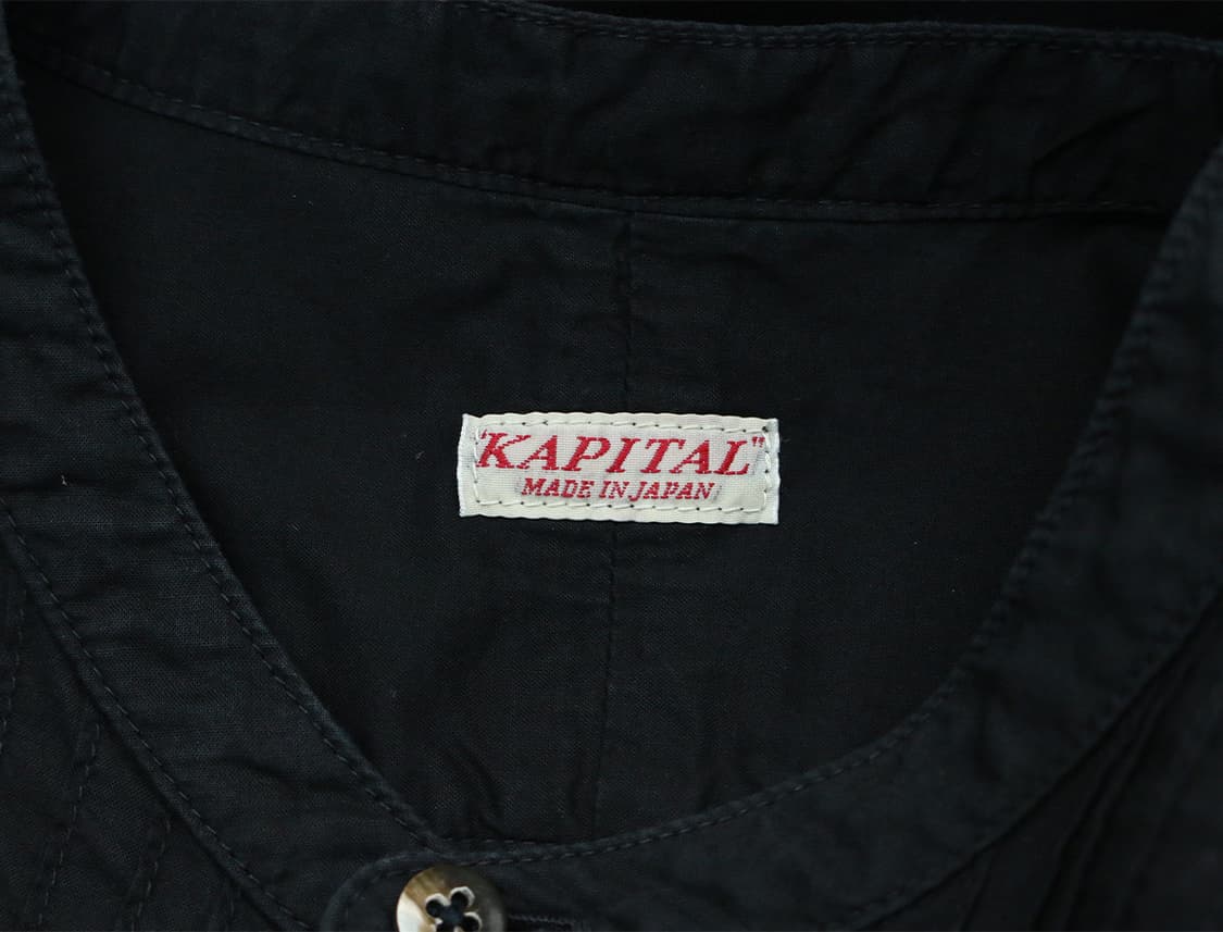 캐피탈 블랙 핀턱 셔츠  상품이미지8