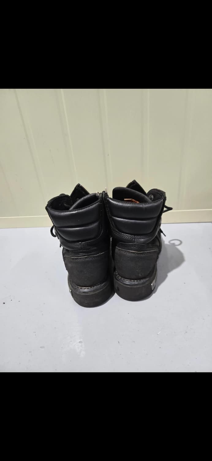 할리데이비슨 사이드 지퍼 하이탑 부츠 상품이미지4