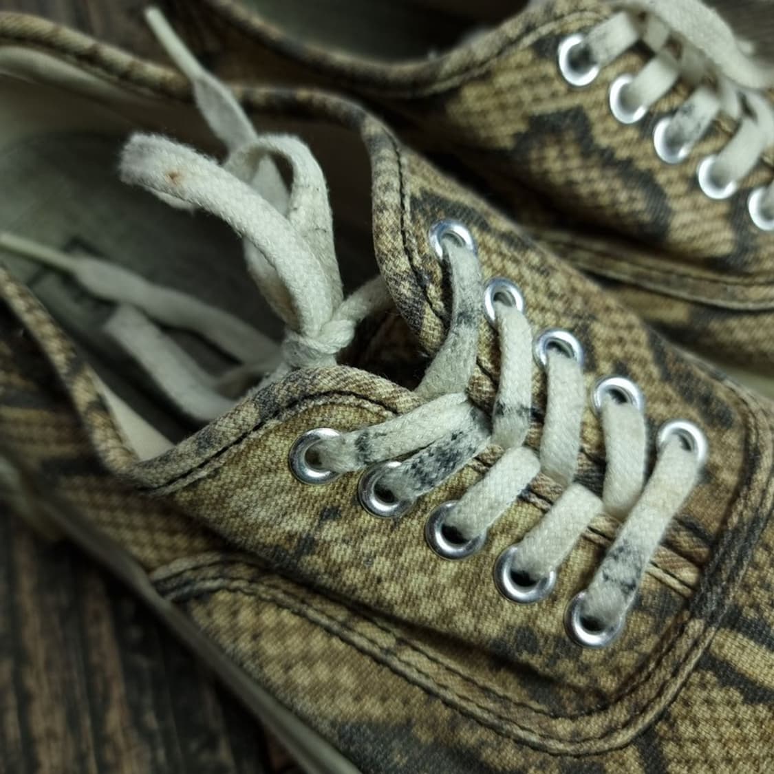 [에이치앤엠 X 이티스] 스네이크 스킨 파이톤 뱀피 스니커즈 M20152 상품이미지9