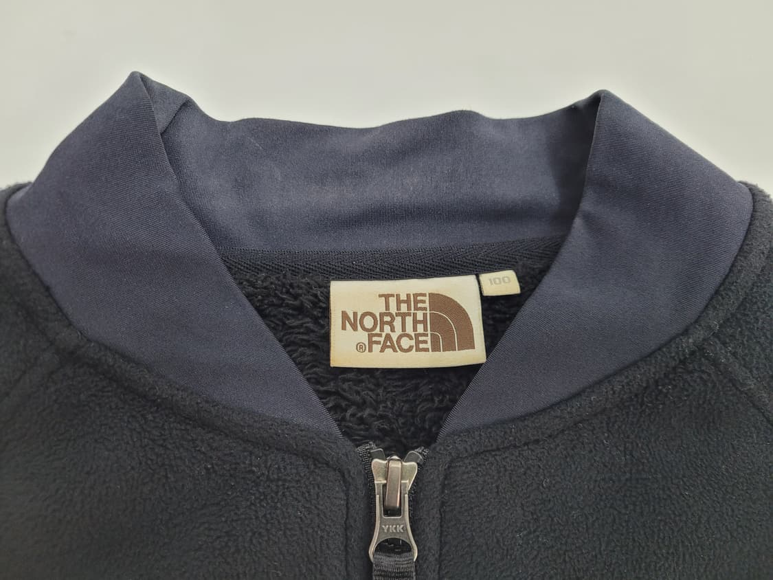 THE NORTH FACE 노스페이스 기모 집업 자켓 / 남 100 블랙 상품이미지7