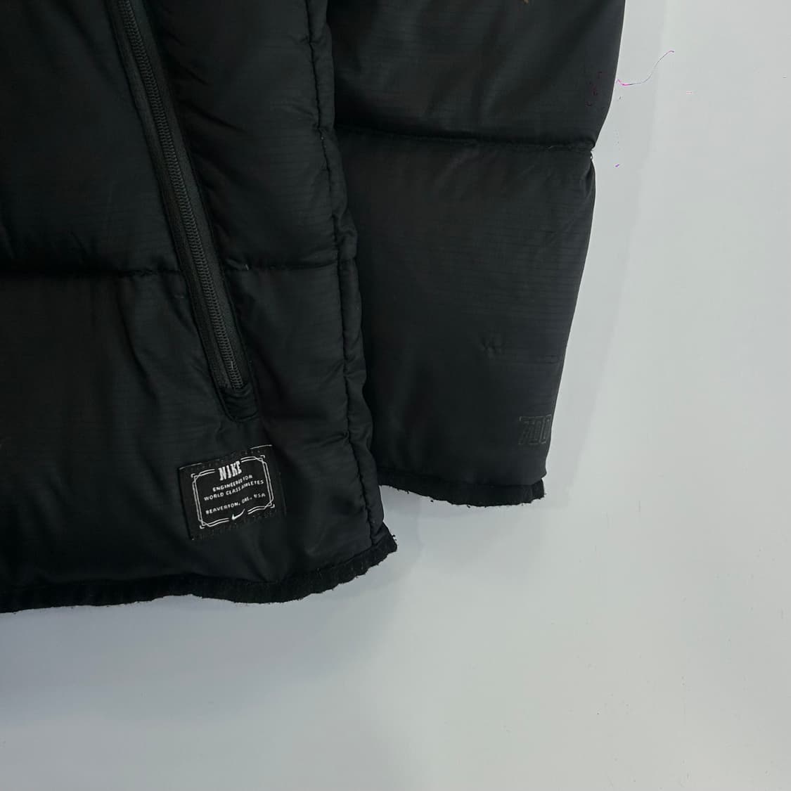 Nike 나이키 블랙 스우시 구스다운 패딩 상품이미지5