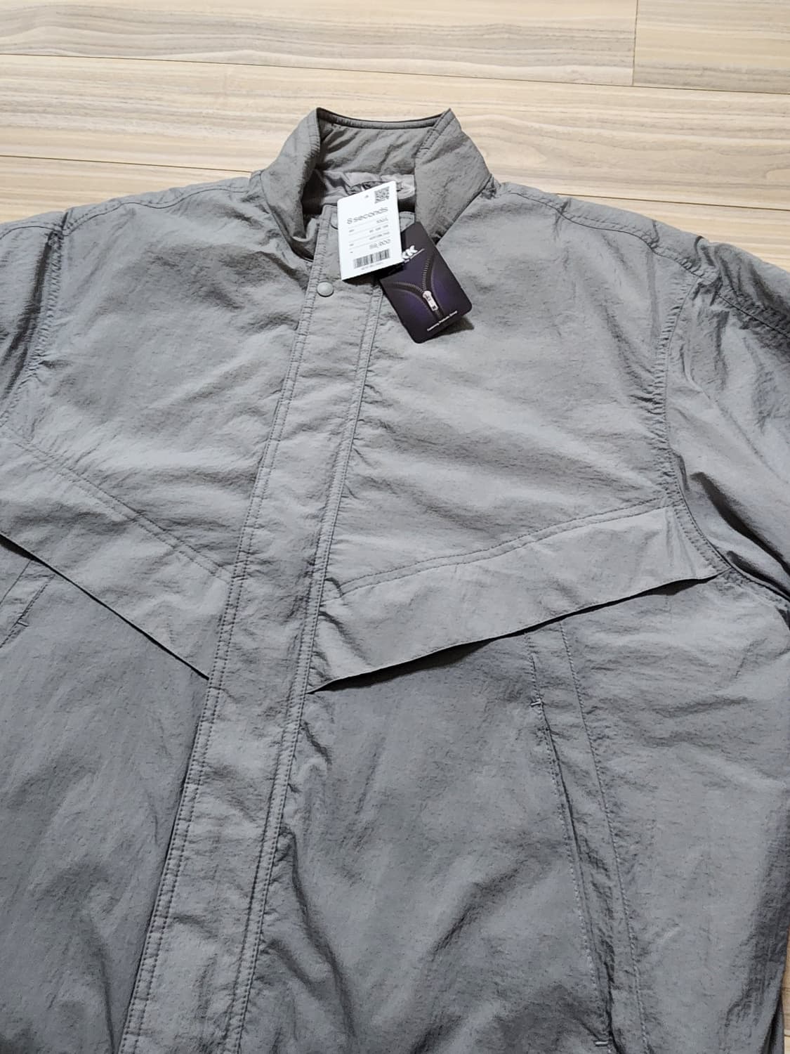 에잇세컨즈경량패딩점퍼그레이L사이즈 상품이미지4