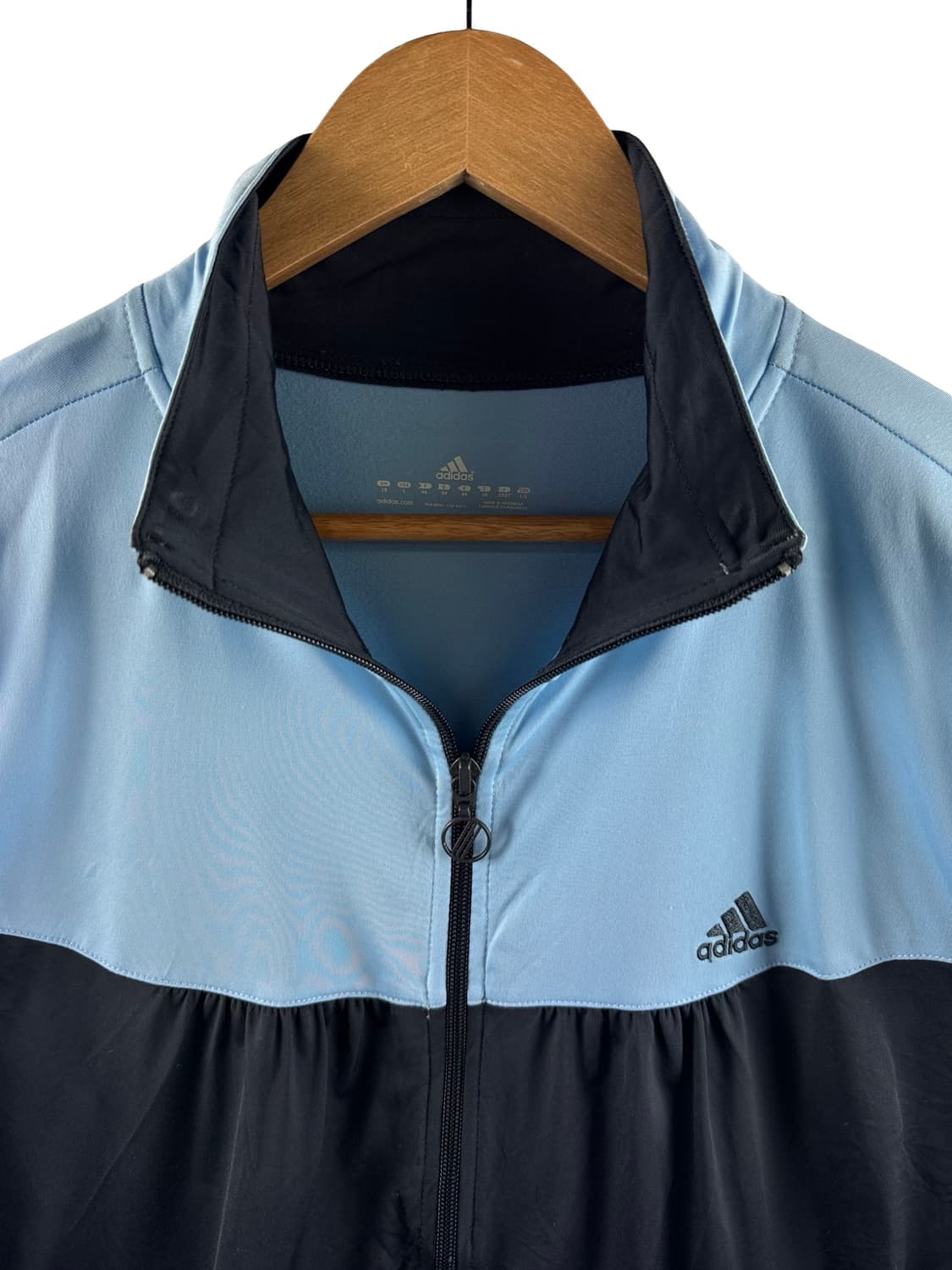 아디다스 스카이블루 배색 트랙져지2745 상품이미지3