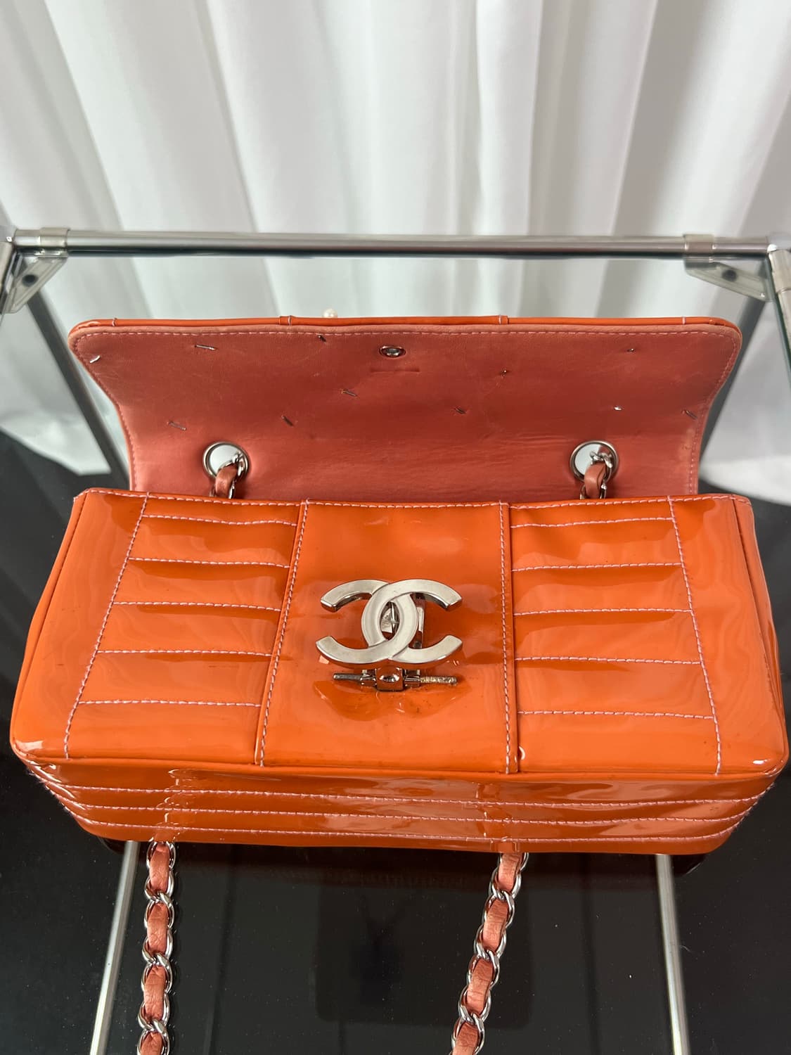 샤넬 페이던트 CC 클래식 이스트-웨스트 숄더백 상품이미지3