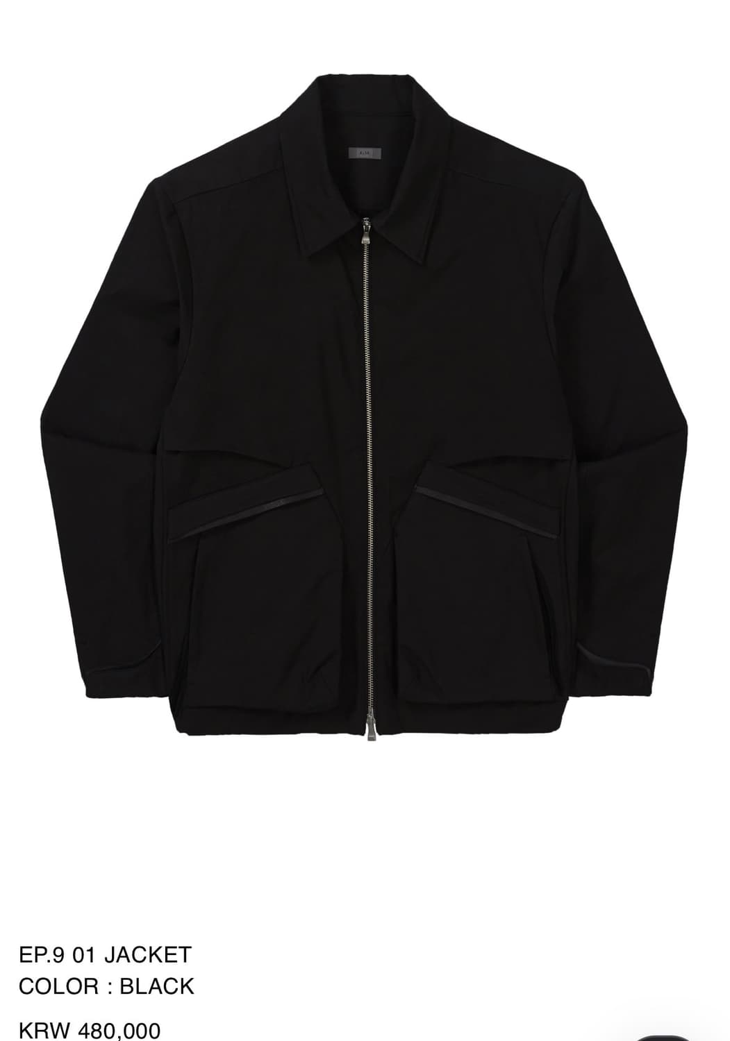 엑슬림 XLIM ep9 01 자켓 블랙 M 상품이미지1