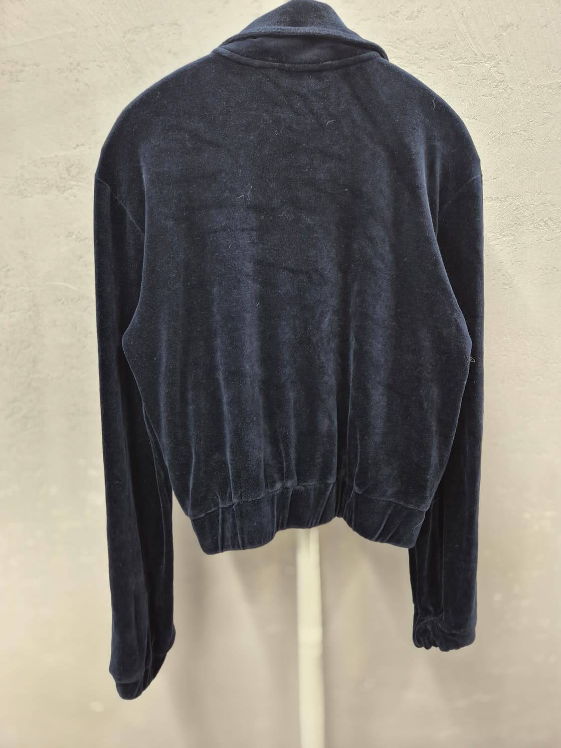 Theopenproduct 벨벳 트랙 자켓 네이비 1 상품이미지3