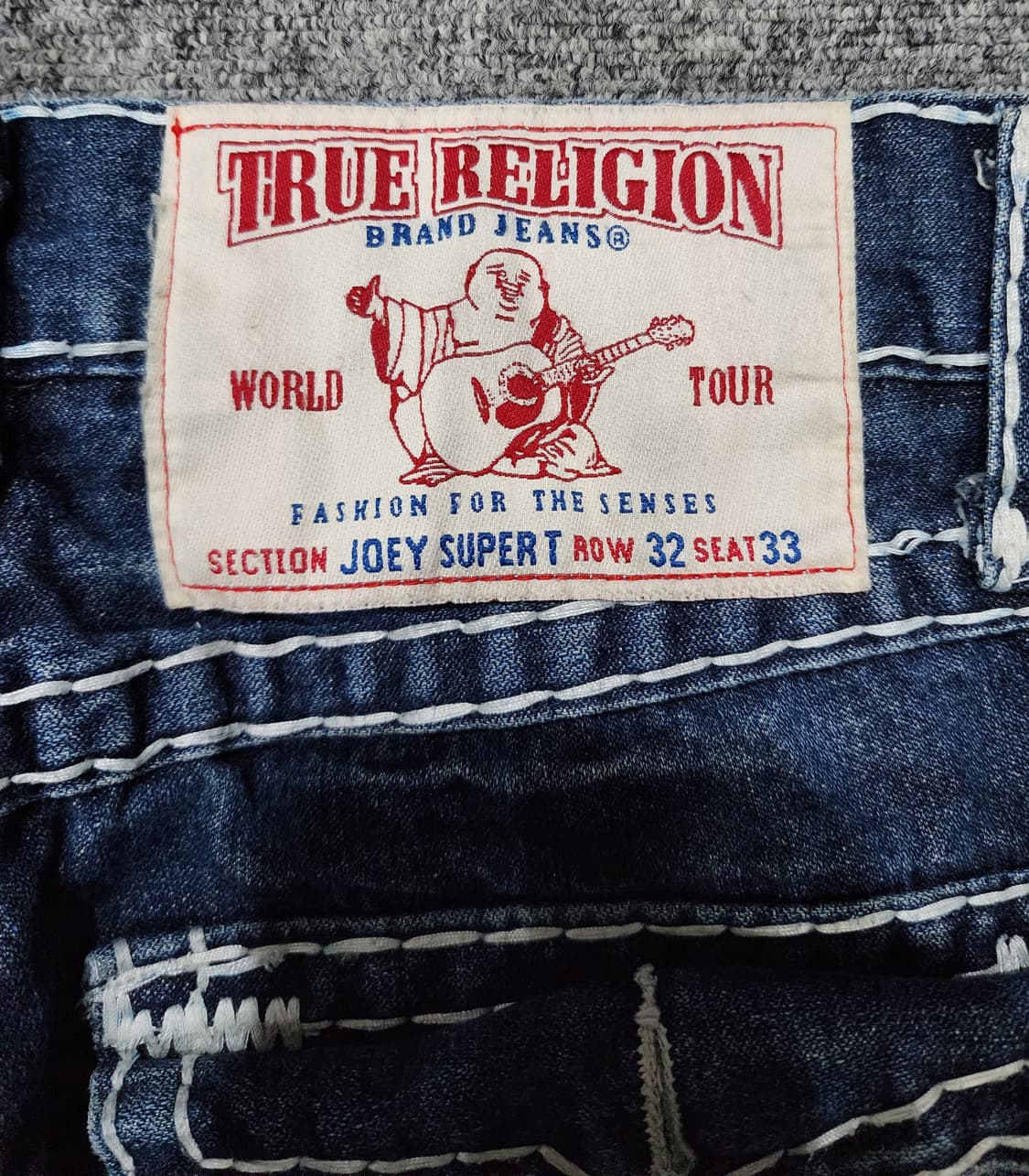 트루릴리젼 JOEY SUPER T 조이 슈퍼티 데님팬츠 청바지 32 상품이미지8