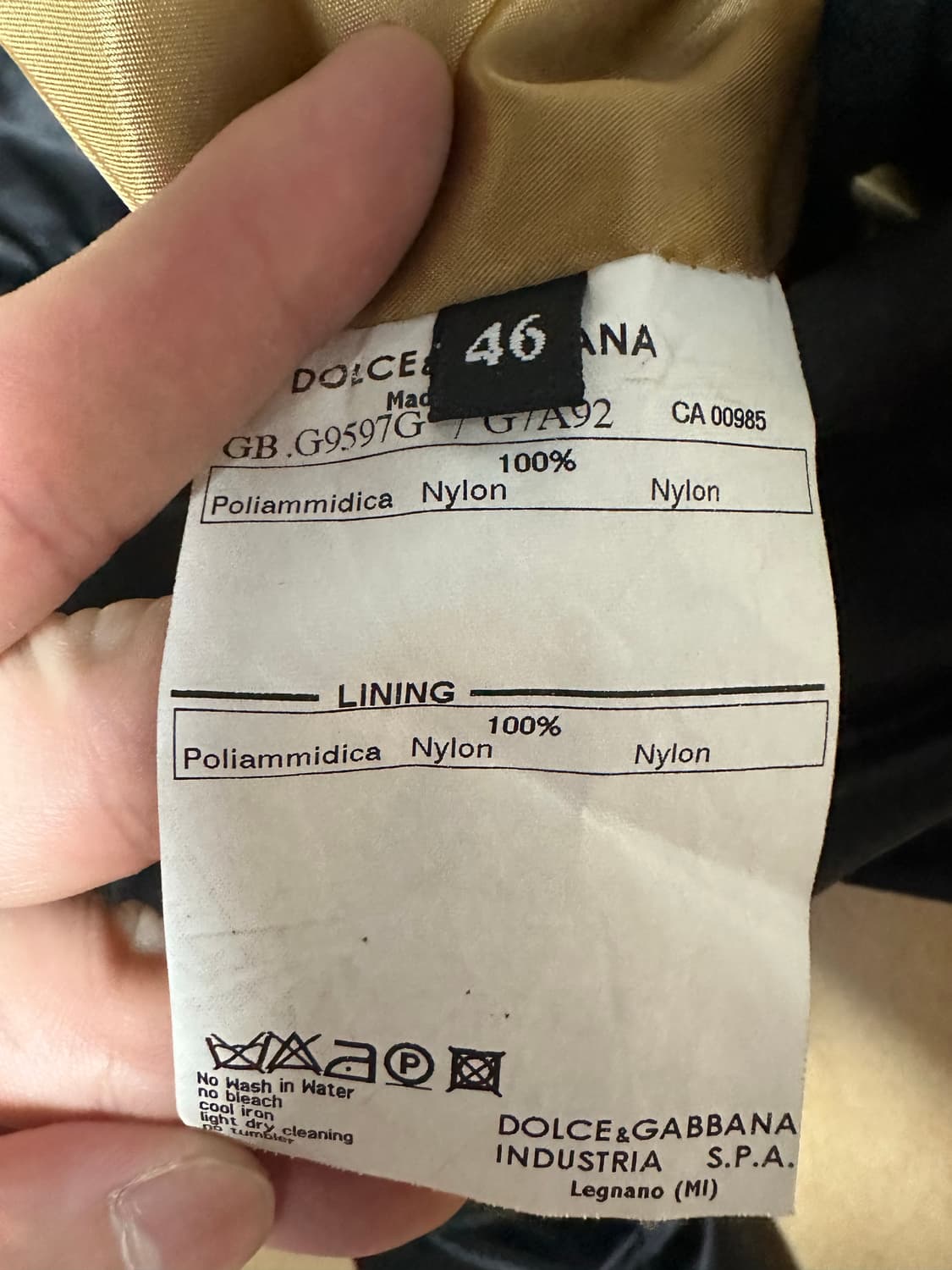 돌체앤가바나 독수리자수 블루종 상품이미지5