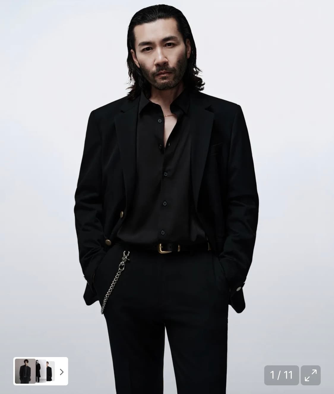 [L]노홍철 럭키 가이 블레이저 무탠다드 상품이미지1