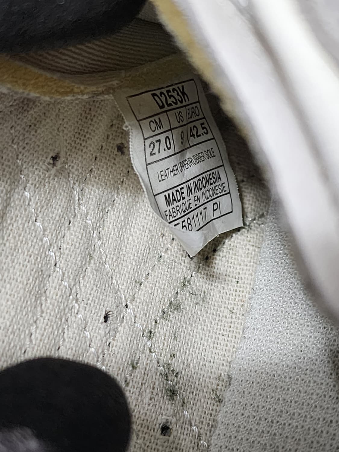 오니츠카타이거 파브레 운동화 상품이미지7