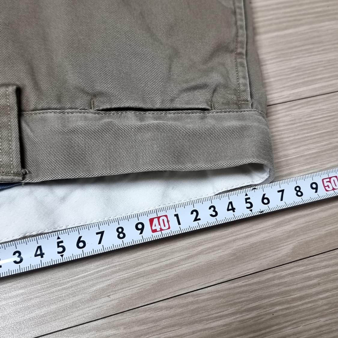 폴로 빈티지 베이지 면바지 남성(36) 상품이미지7
