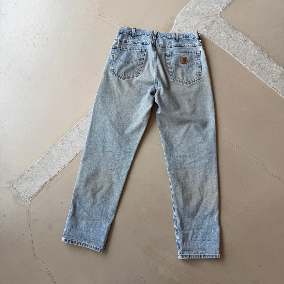 칼하트 데님 워크 팬츠 상품이미지4
