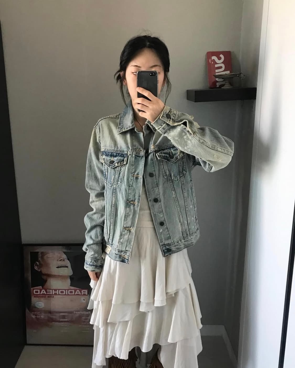 아베크롬비 데미지 청자켓  상품이미지1