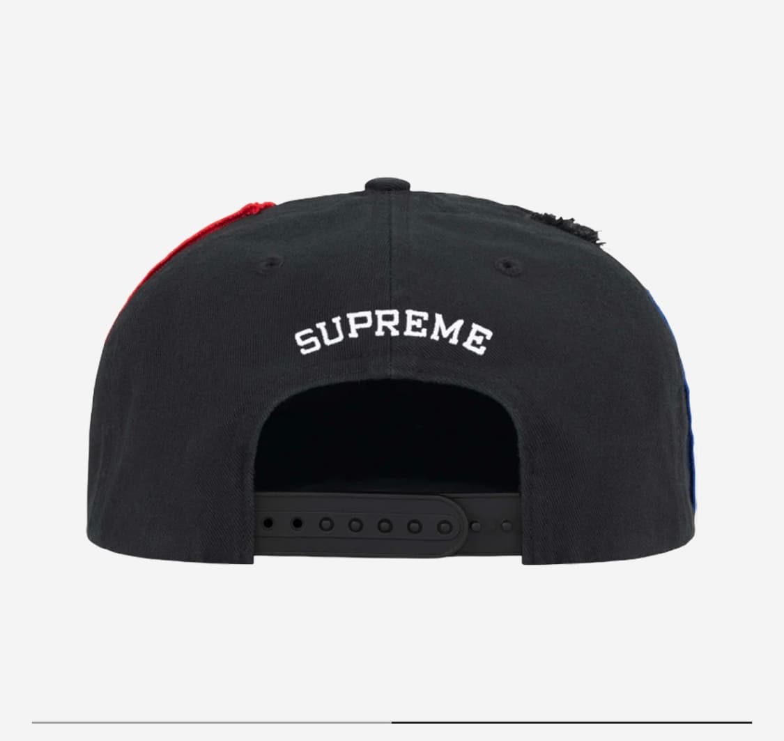 Supreme Patches 6-Panel Black - 25SS 상품이미지2