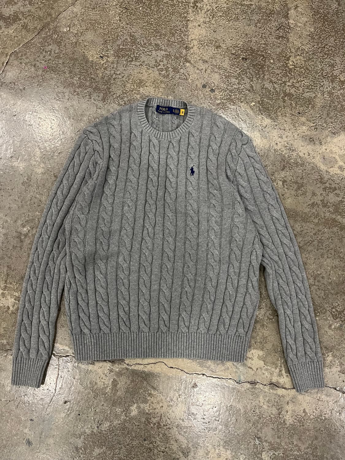 폴로 랄프로렌 꽈배기 니트 상품이미지1