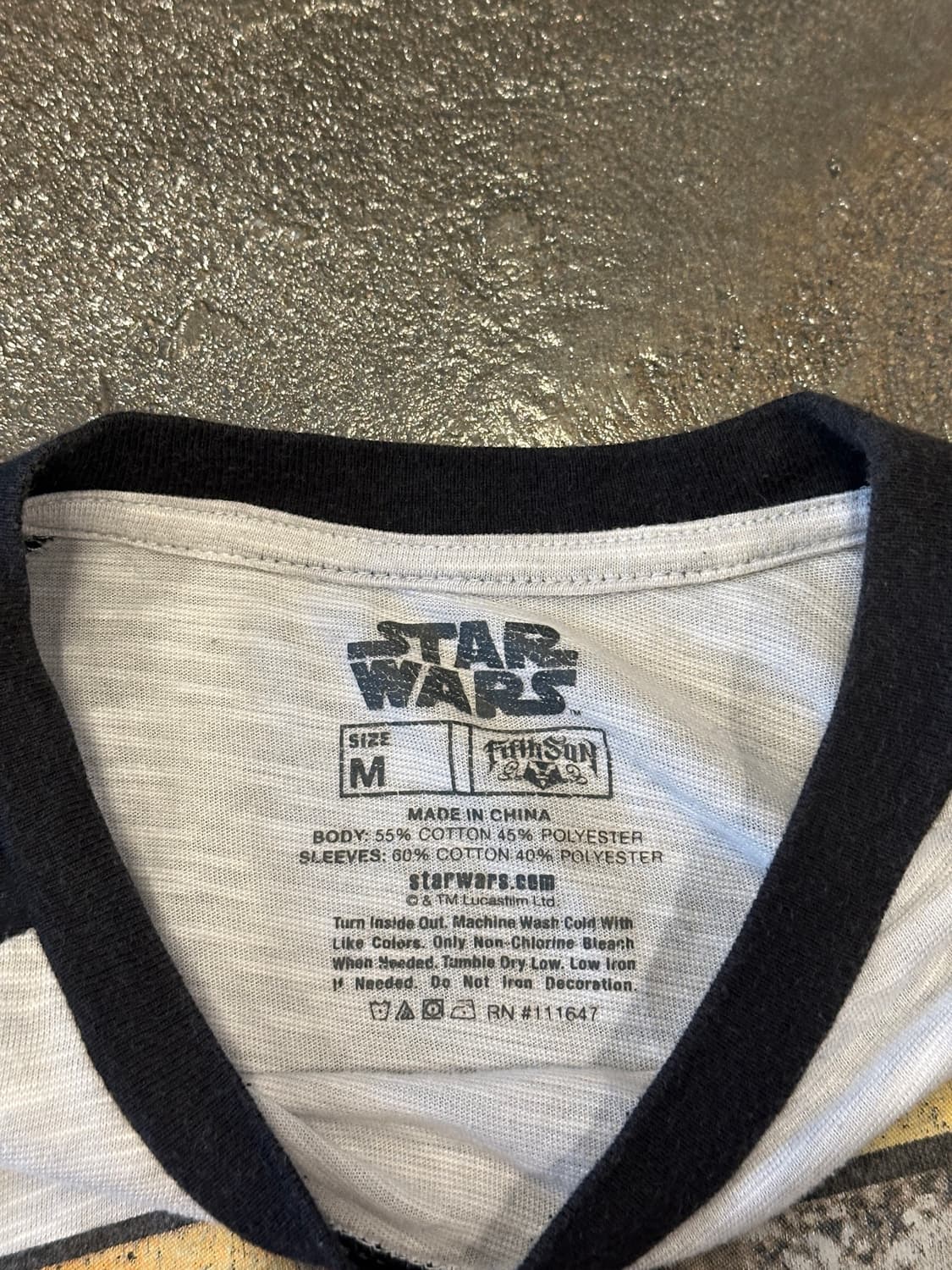 Star Wars 스타워즈 레글런 롱슬리브 M 상품이미지2