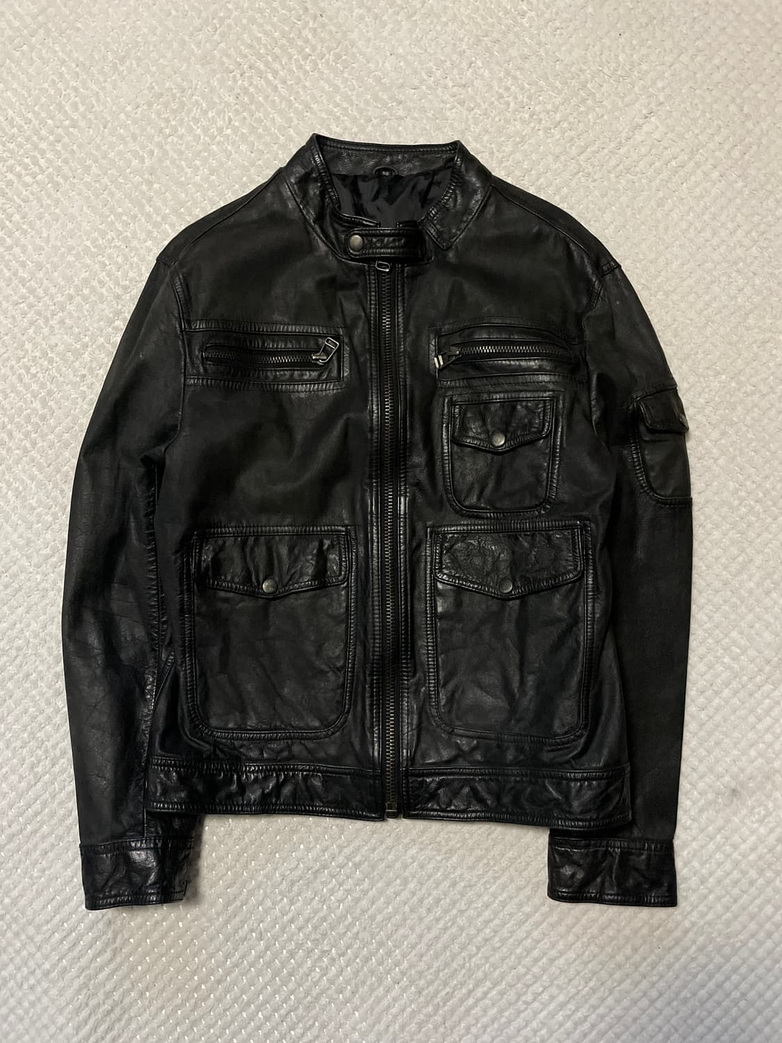 [50] L'homme en cuir 웨스턴 무드 소가죽 포켓 레더 상품이미지1