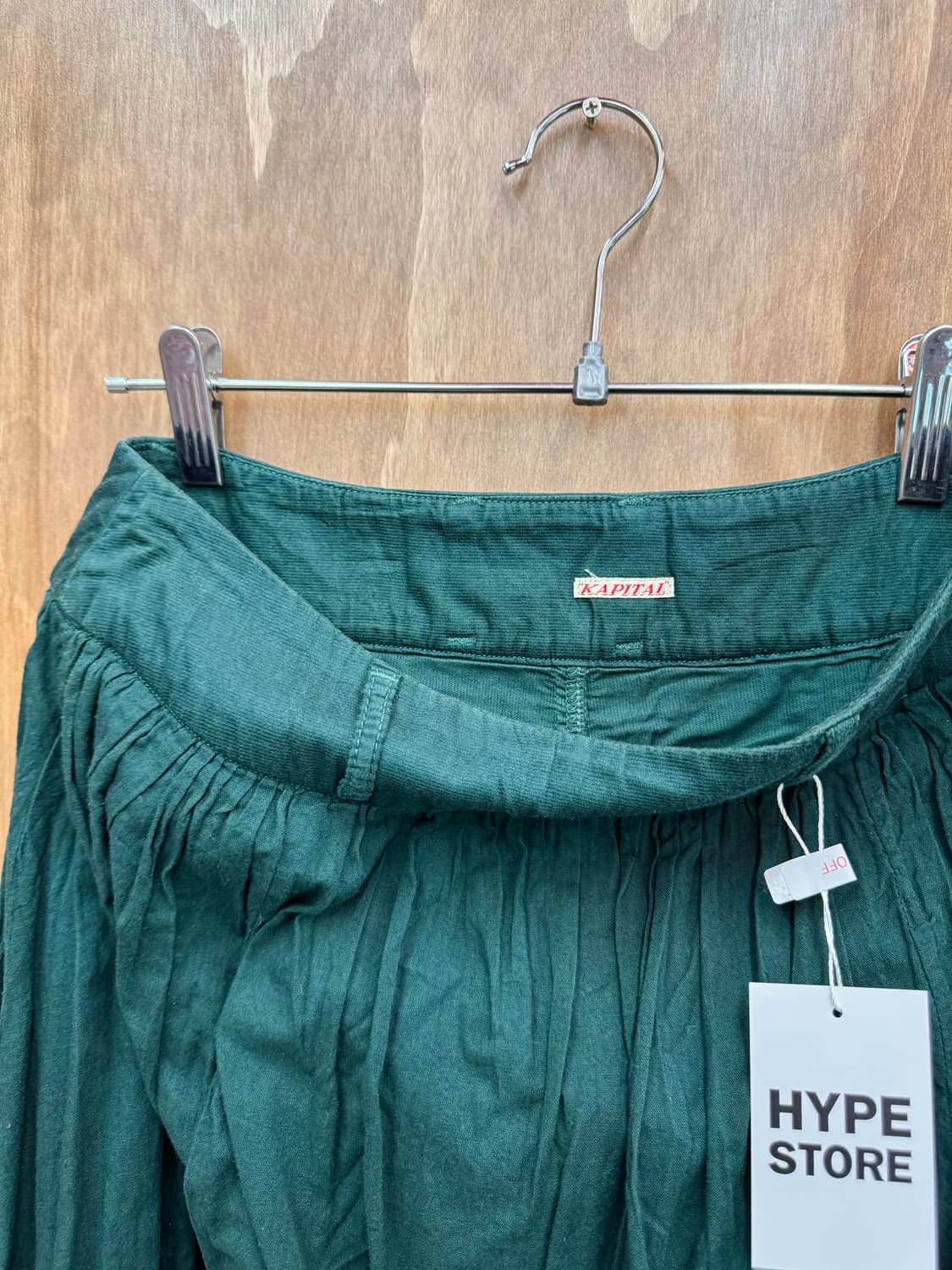 Kapital 캐피탈 플리트 스커트 팬츠 상품이미지6