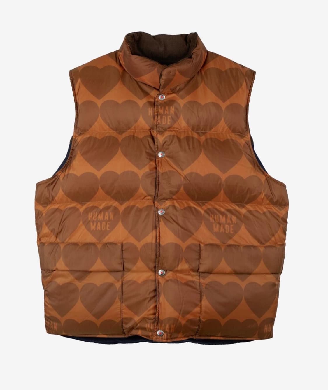 휴먼 메이드 리버시블 다운 베스트 네이비 상품이미지4