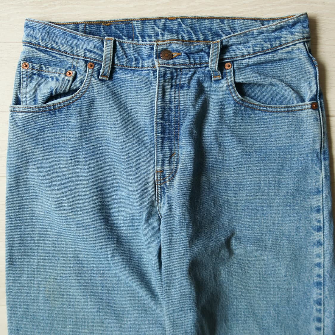 [Made in U.S.A] 빈티지 90s 리바이스 565 와이드 레그 상품이미지3