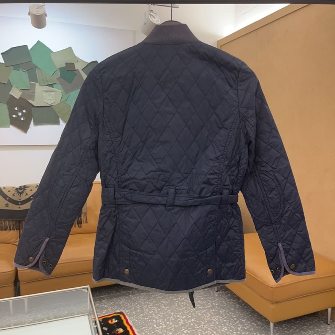 폴로 랄프 로렌 올드스쿨 자수로고 벨티드 경량 패딩 M C06855 상품이미지4