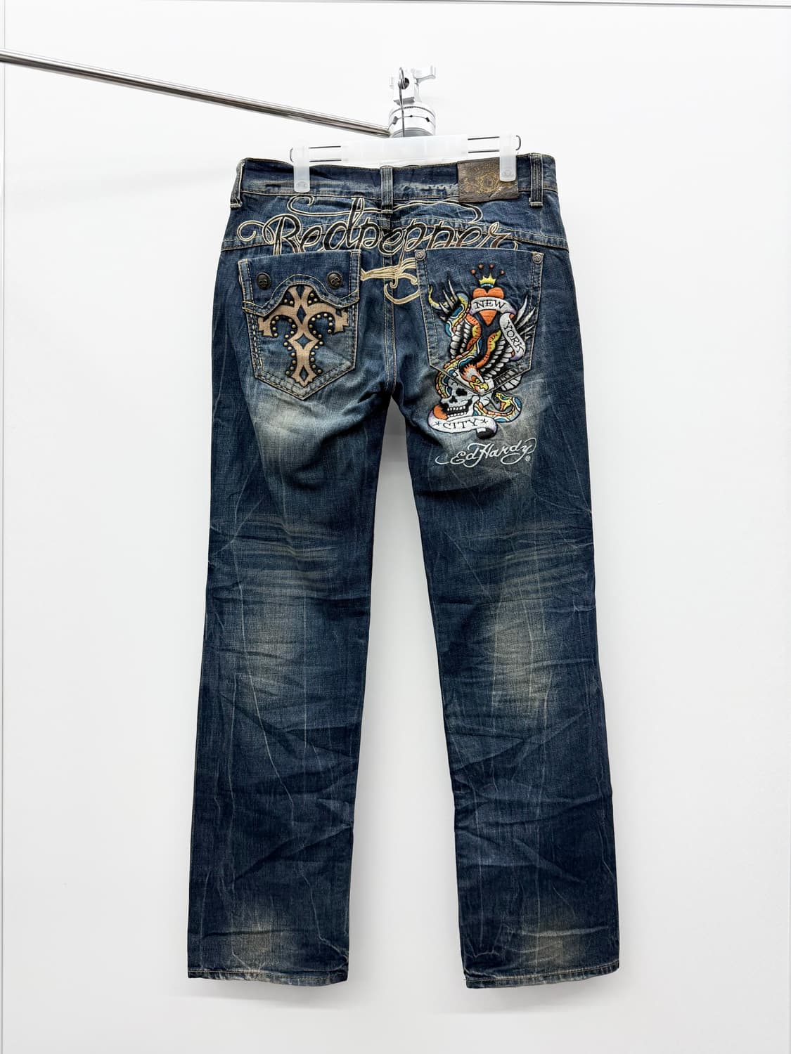 Ed Hardy x Red Pepper washing jeans 상품이미지2